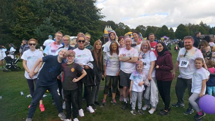 Big smiles and splashes galore at this year's Colour Blast